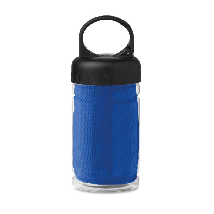 Drinkfles tritan met handdoek rood 1 kleur tr 3136