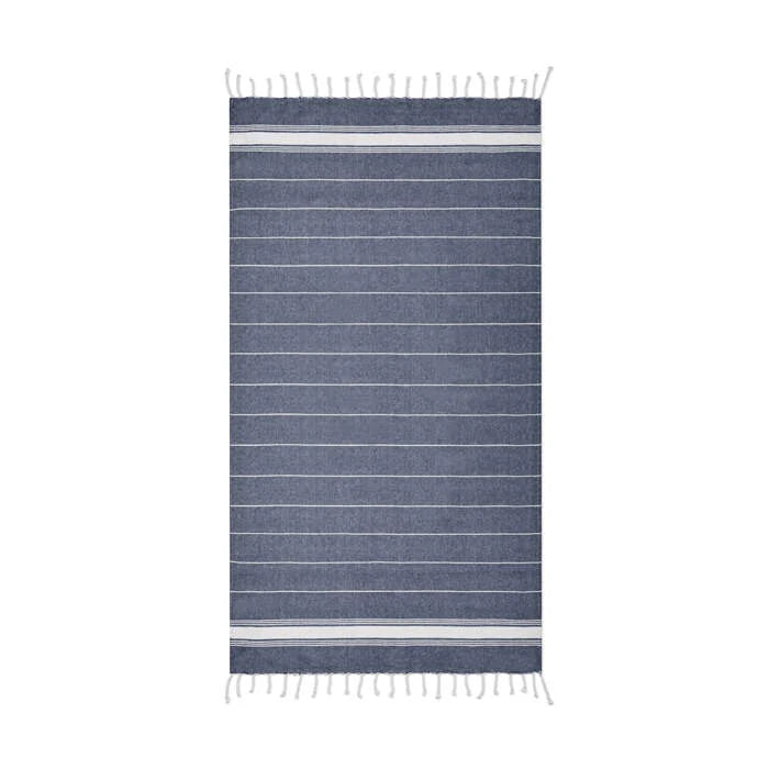 Katoenen hamamdoek rood 1 kleur tr 5854
