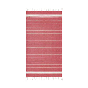 Katoenen hamamdoek rood Full colour 5855