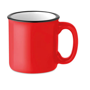 Keramische vintage beker zwart 3 kleuren tp 6021