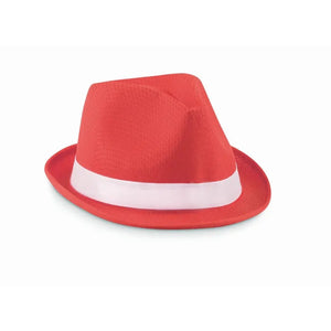 Polyester zonnehoed WOOGIE  met opdruk