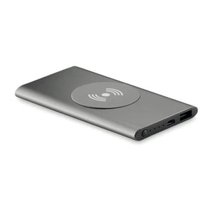 Draadloze Powerbank POWER&WIRELESS rood onbedrukt 2980