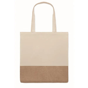 Boodschappentas met jute INDIA TOTE bedrukken
