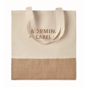 Boodschappentas met jute INDIA TOTE  4