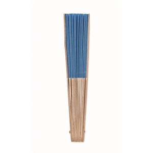 Waaier hout/polyester FANNY WOOD  met opdruk