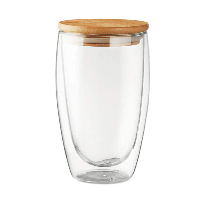 Dubbelwandig drinkglas large bedrukken