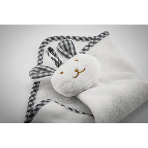 Knuffeldoekje konijn HUG ME  met opdruk