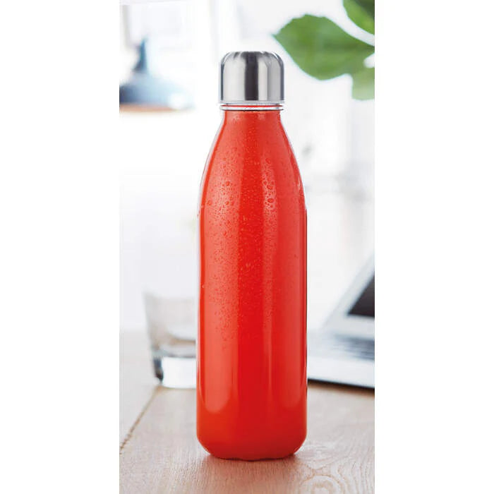 Glazen drinkfles bedrukken