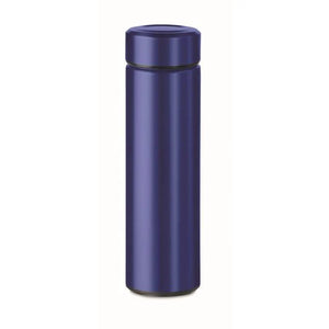 Dubbelwandige drinkfles 470 ml zwart Graveren 3324
