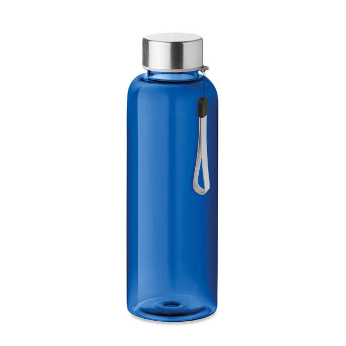 RPET bottle 500ml blauw onbedrukt 10108