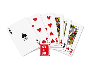 Pokerkaarten in doosje bedrukken