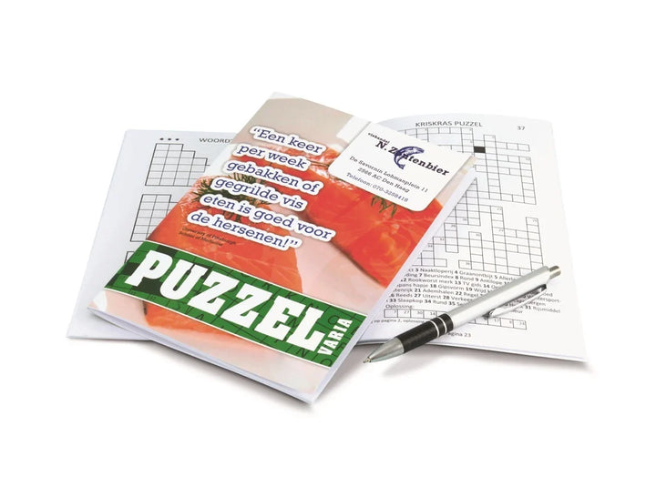 Puzzelboekje bedrukken