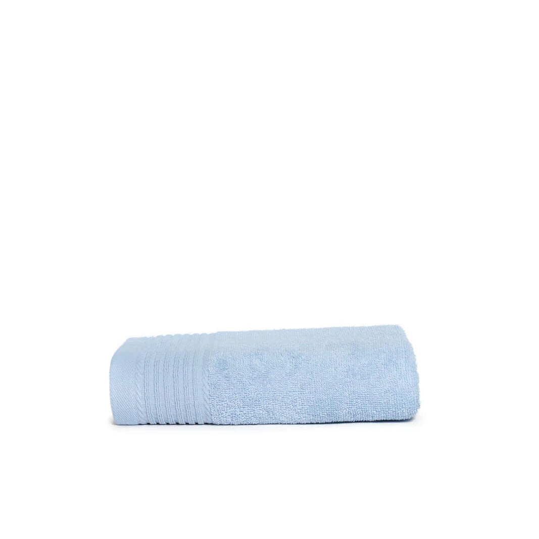 Handdoek 100x50 cm blauw onbedrukt 4866