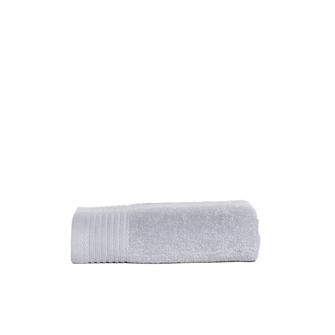 Handdoek 100x50 cm rood Borduren 4875