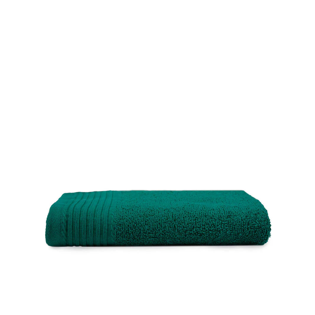 Handdoek 140x70 cm donkergrijs Borduren 4895