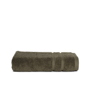 Handdoek Ultra luxe 140x70 cm lichtgrijs Borduren 5005