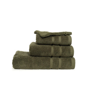 Handdoek Ultra luxe 140x70 cm groen Borduren 5003