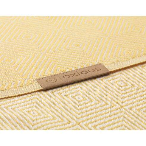 Oxious Hammam Towels - All Seasons - Harmony hamamdoek geel onbedrukt 8823