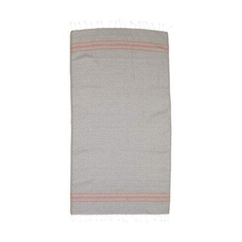 Oxious Hammam Towels - Vibe Luxury stripe hamamdoek khaki onbedrukt 8849