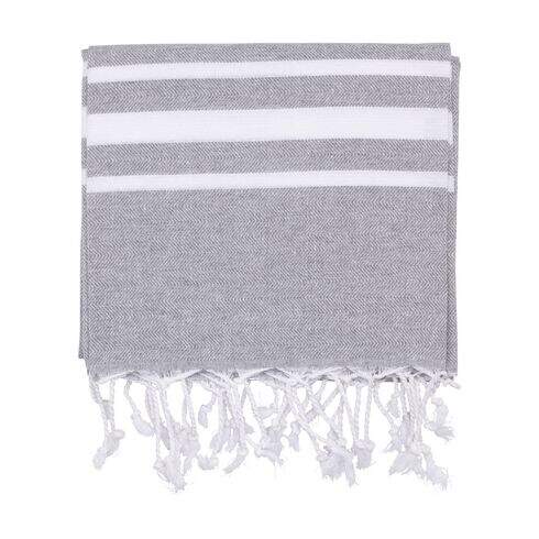 Oxious Hammam Towels - Vibe Luxury stripe hamamdoek rood 1 kleur 8856