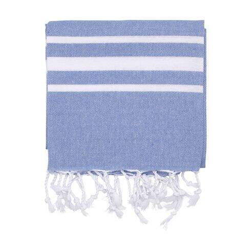 Oxious Hammam Towels - Vibe Luxury stripe hamamdoek rood onbedrukt 8858