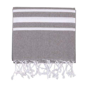 Oxious Hammam Towels - Vibe Luxury stripe hamamdoek roze onbedrukt 8862