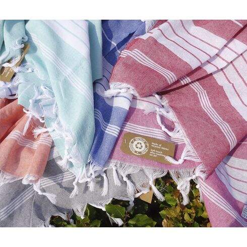 Oxious Hammam Towels - Promo hamamdoek turquoise onbedrukt 8838