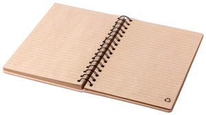 notitieboek Palmex hout 2 kleuren tp 8410