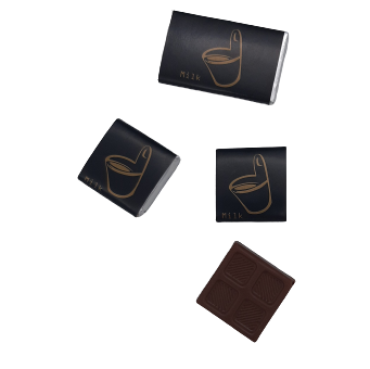 A3 adventskalender met Callebaut chocolade