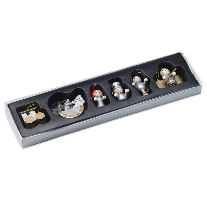 Set van 6 kerstdecoraties sample