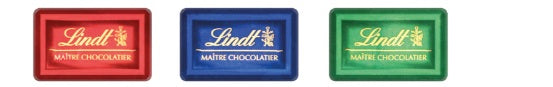 Lindt adventskalender met omslag in liggend formaat