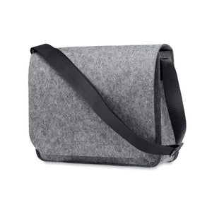 Vilten laptoptas van RPET bedrukken
