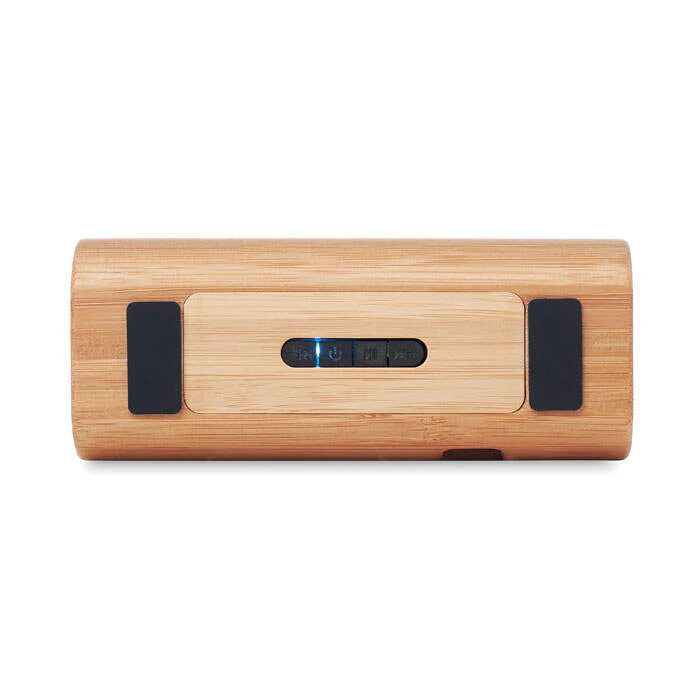 5W draadloze bamboe speaker sample