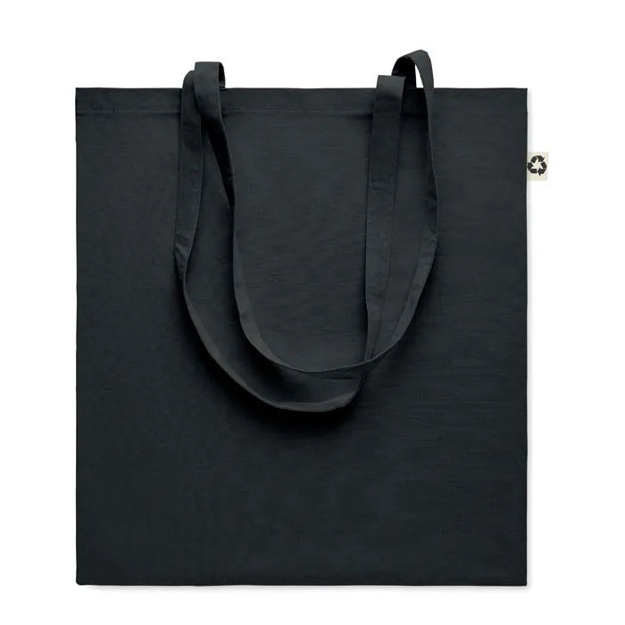 Boodschappentas recycled katoen ZOCO COLOUR  met logo