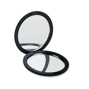 Dubbele spiegel (rond) bedrukken