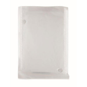 Biodegradable poncho transparant onbedrukt 1582